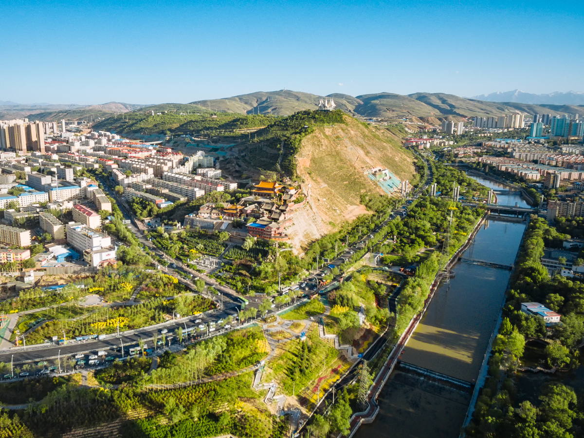 航拍证件照西宁