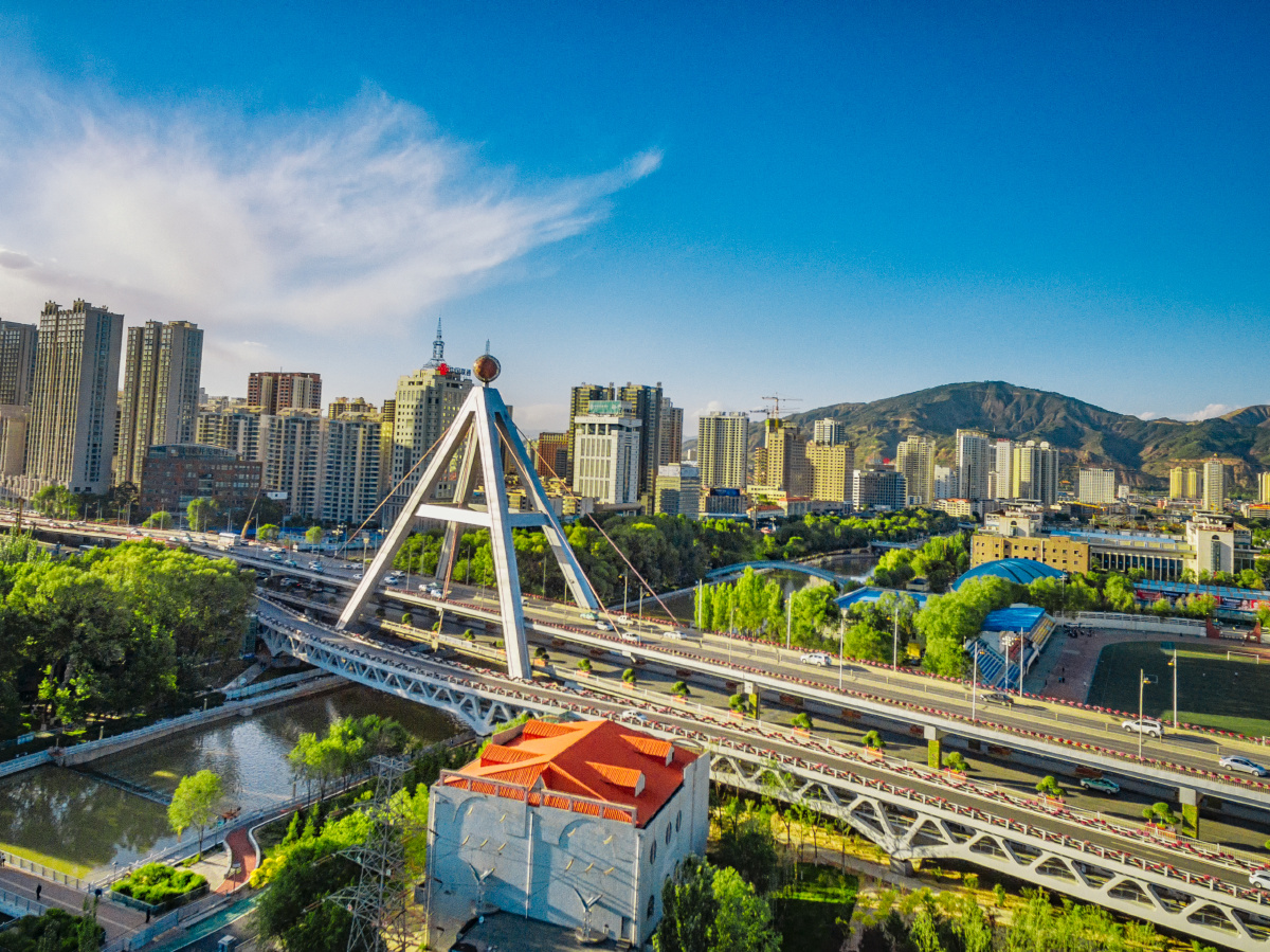 航拍证件照西宁