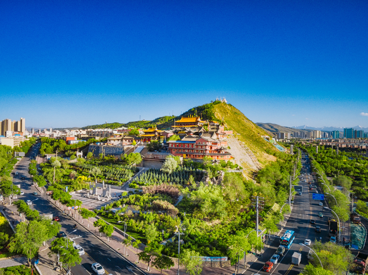 航拍证件照西宁