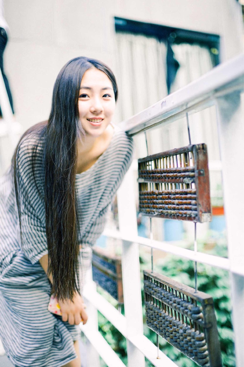 曹帅帅名字很帅的女生 - 人像, 色彩, 清新, 美女