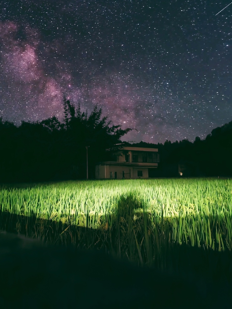 农村星空