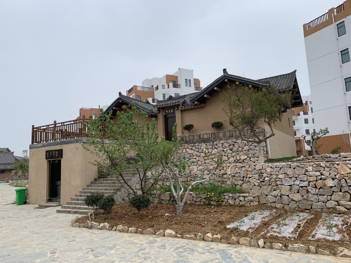 16年十堰郧阳岛龙韵村扶贫搬迁项目,主要做了记忆街及住宅区景观部分