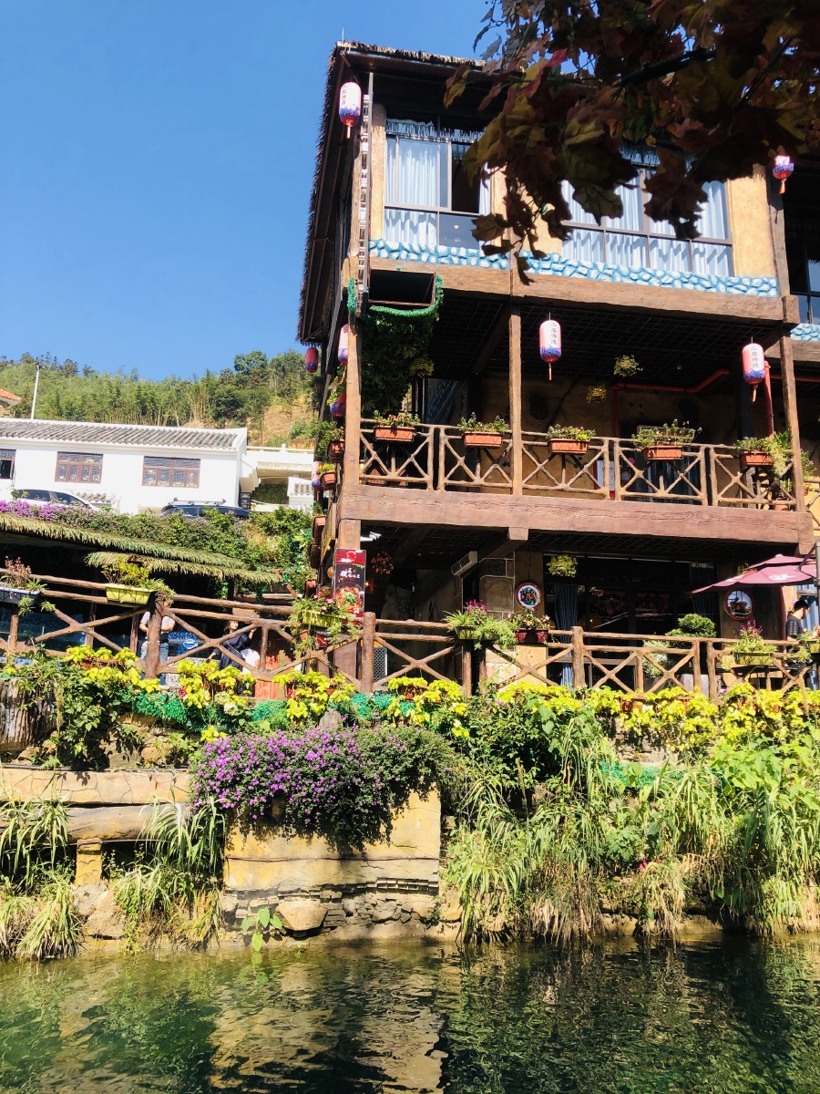 清远古龙峡古龙渔庄清远网红打卡点