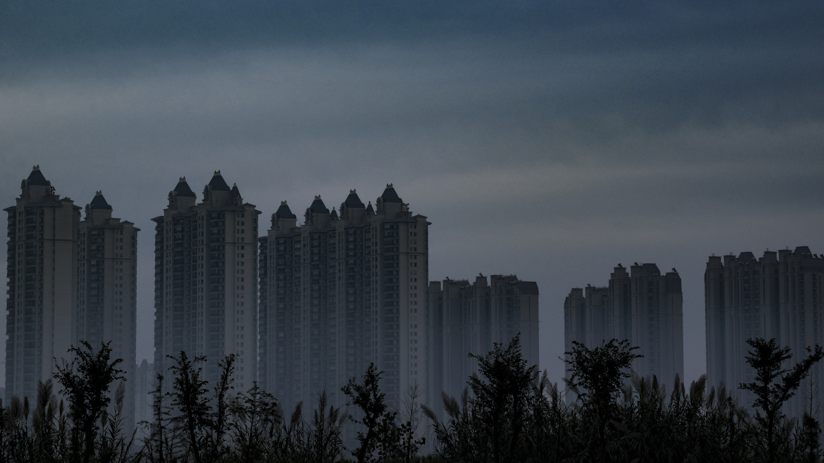 这楼盘叫阳光威尼斯我怎么拍成雾都了