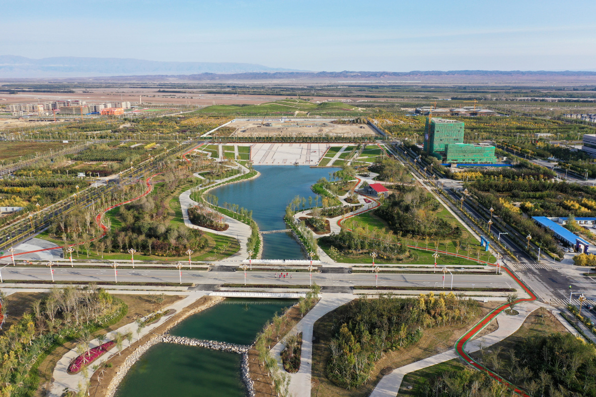 新疆双河总投资5亿元的滨河公园正式开园