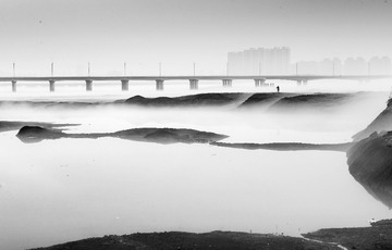 水墨湿地