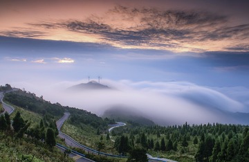 九宫山晨曦