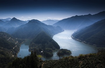 远眺大川岛
