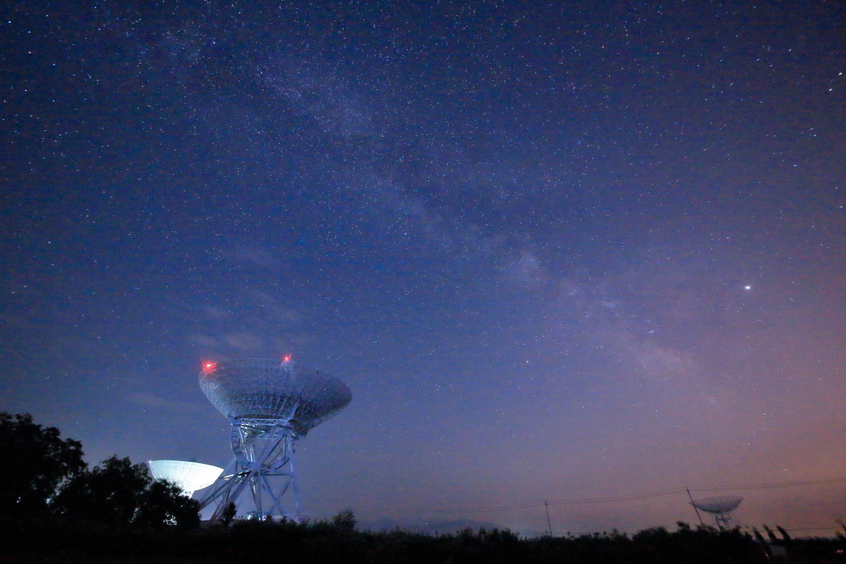仰望星空 - 来电显示 - 图虫