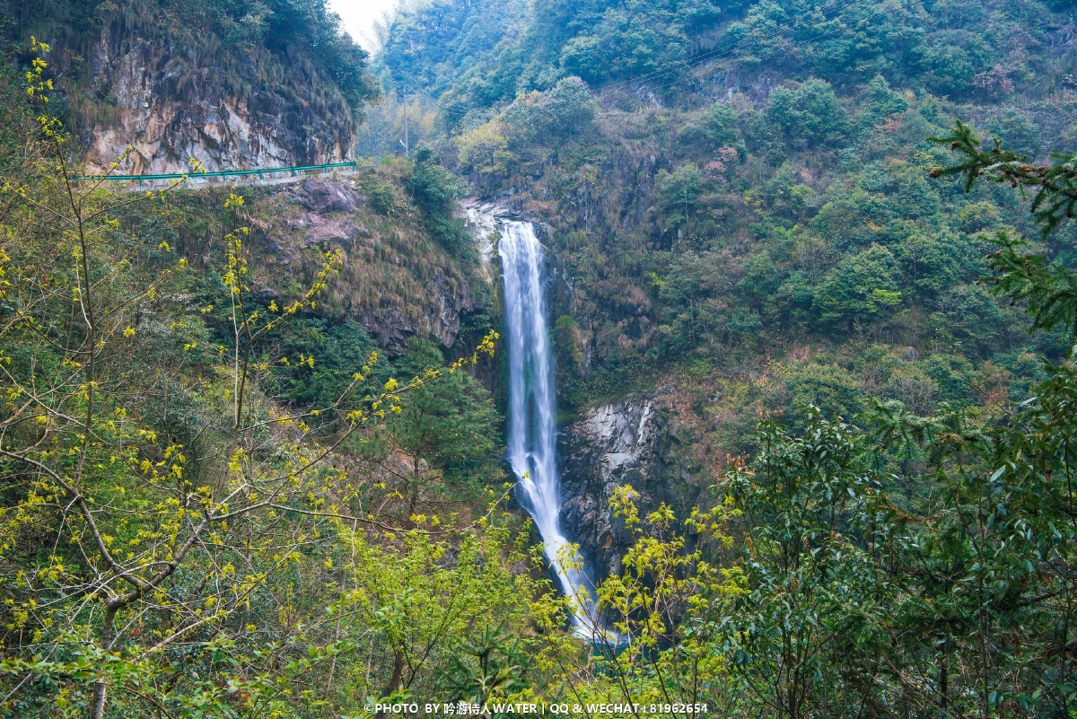 安徽休宁县白际乡的无人山涧