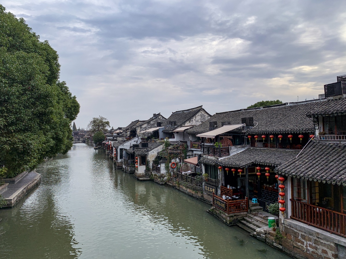 烟雨江南西塘古镇