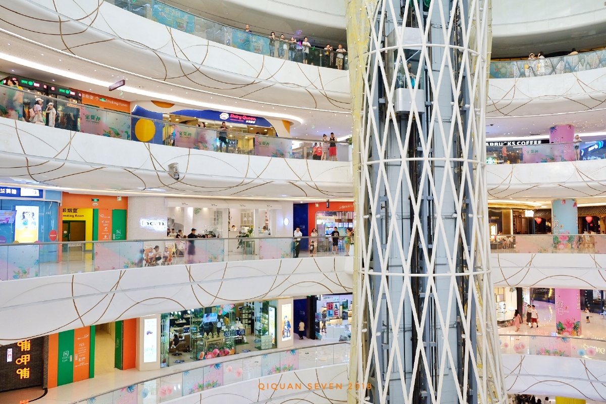 【武汉】楚河汉街的万达广场,炎热酷暑天气的好去处