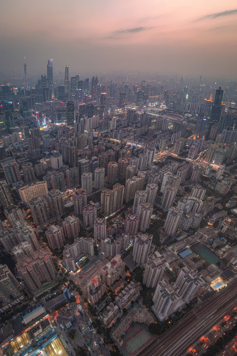 广州天河钢铁森林