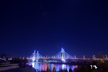 星空下的南环大桥