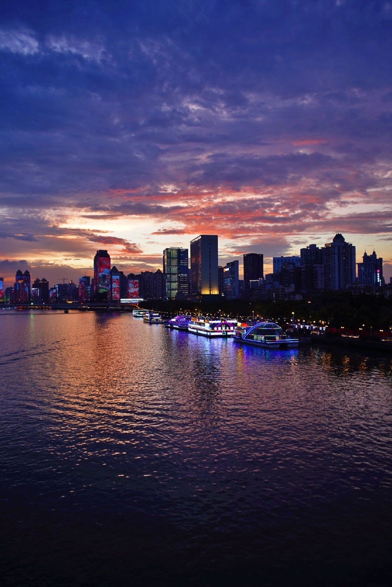广州晚霞