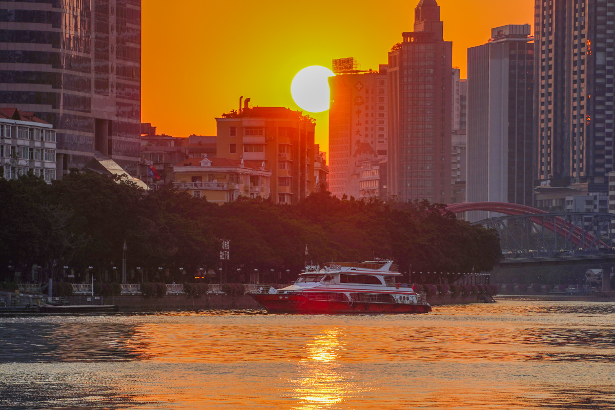 广州日落 - shijiangyuan - 图虫