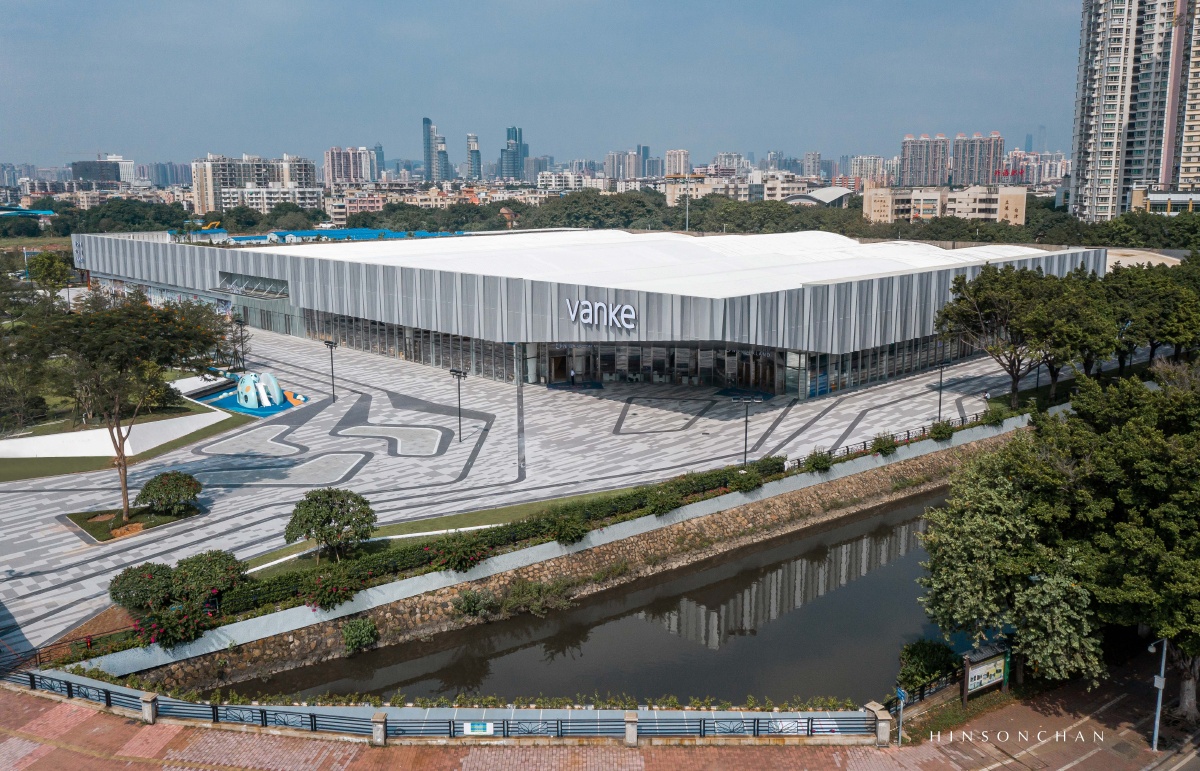 广州万科花地湾生活馆外建筑