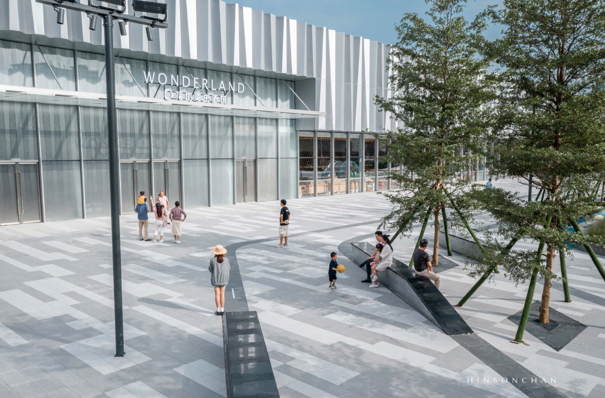 广州万科花地湾生活馆外建筑