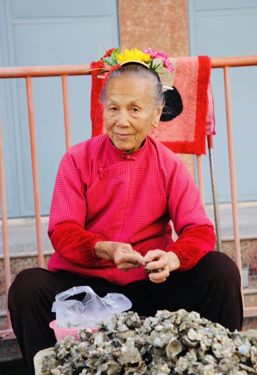 闽南风情浔埔村浔埔女