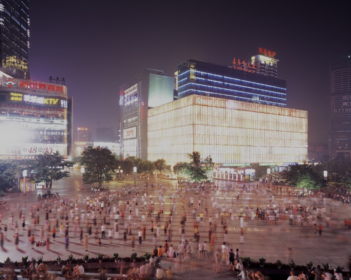 超真实中国 坝坝舞, 重庆, 2009年。