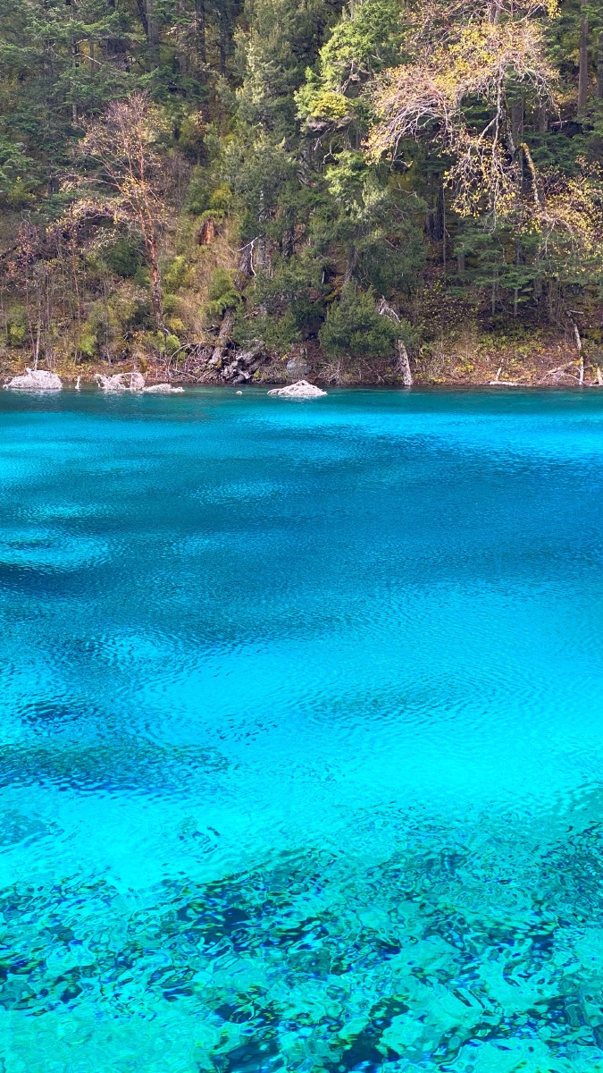 九寨归来不看水之深蓝海