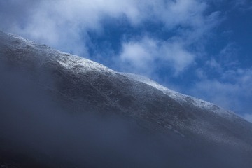 鸡丑山雪后