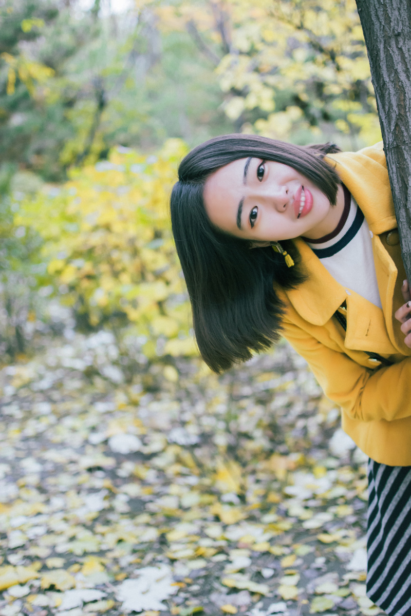 秋意浓 - 内蒙古, 美女, 秋天, 复古, 唯美, 尼康 - -小小亮 - 图虫摄影网