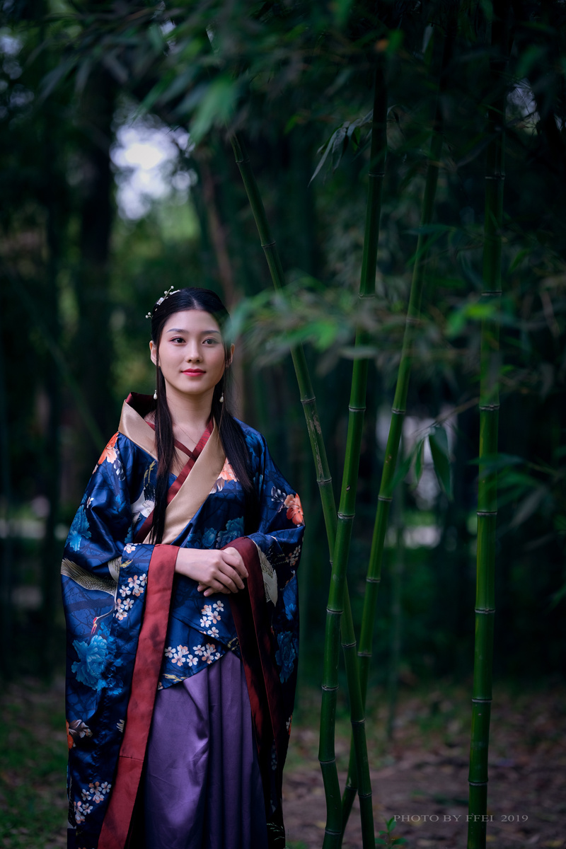 紫藤挂云木花蔓宜阳春密叶隐歌鸟香风留美人