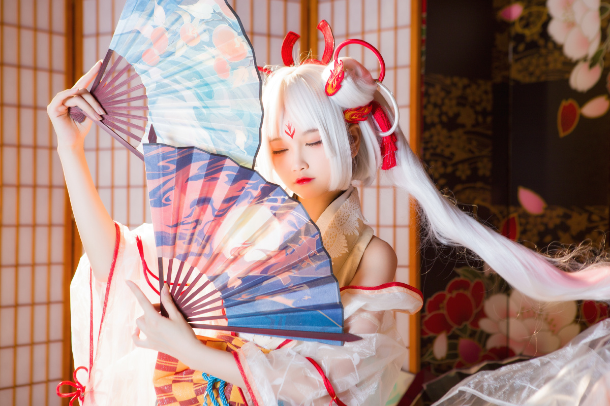 阴阳师不知火预告摄影冬目模特绯绯