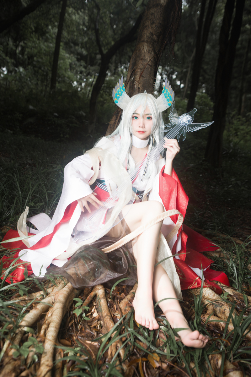 91摄影风格:「#阴阳师」 「#紧那罗」 「#cos」 拍摄地:「#重庆」