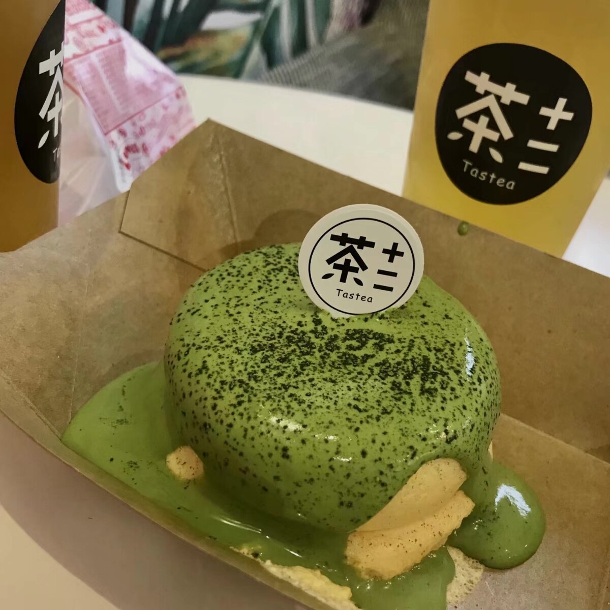 蜜豆抹茶蛋糕卷