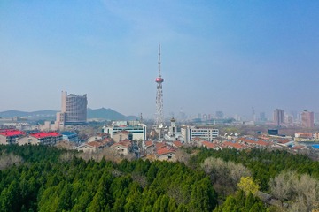 航拍济南千佛山36
