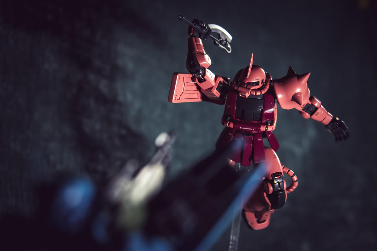 狙击型吉姆2vs扎古2夏亚专用机