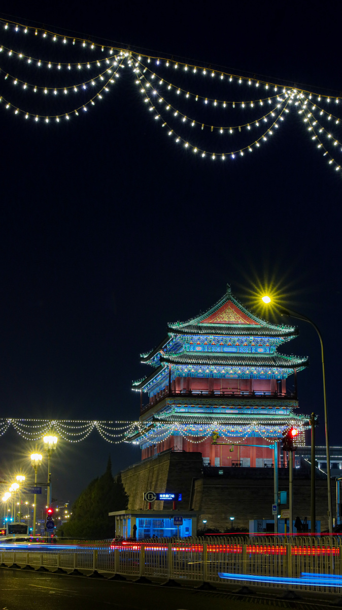 北京夜景·正阳门