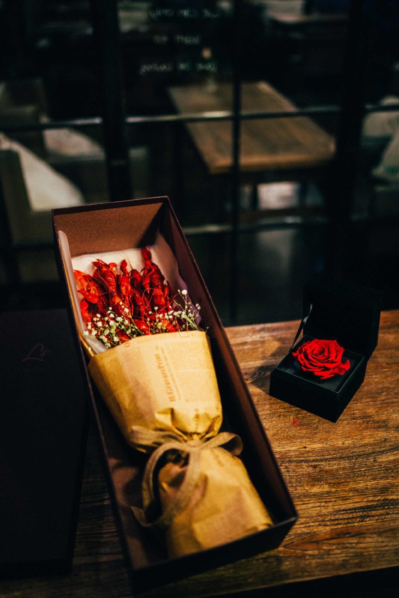 小龙虾花束