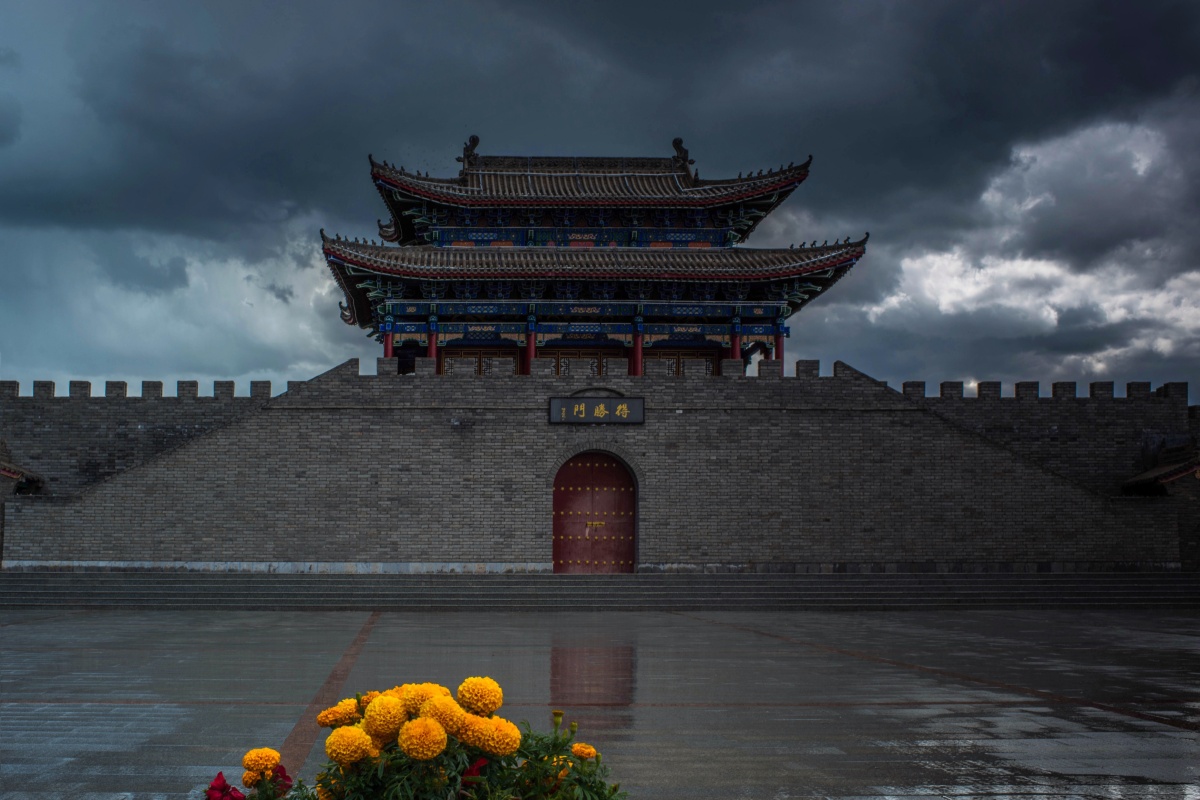 巴里坤县得胜门