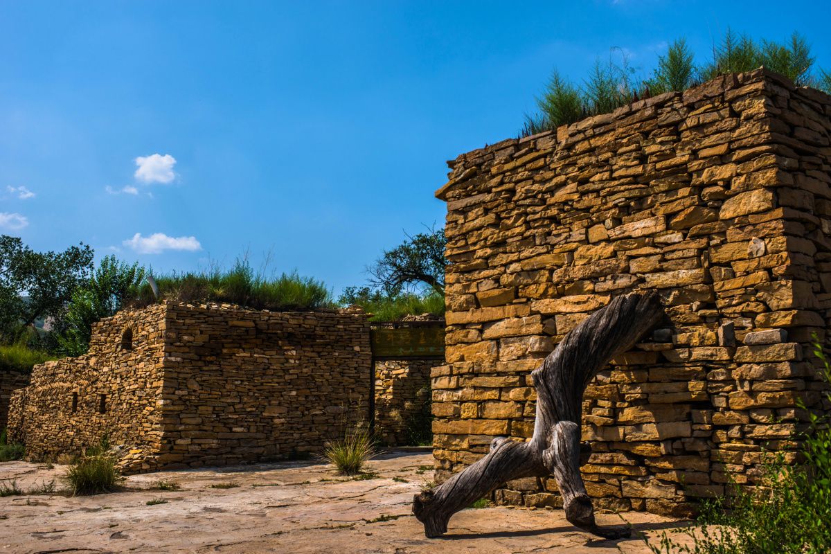 山西偏关老牛湾古城堡