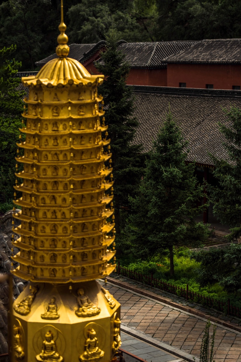 五台山金塔