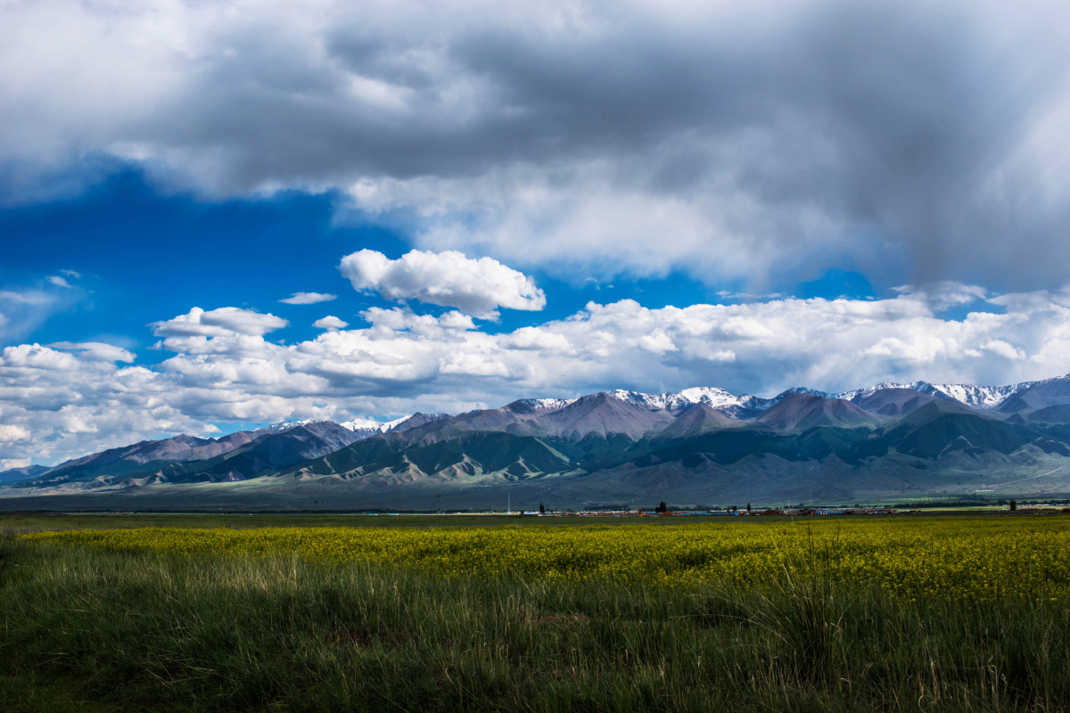 东天山拍摄于巴里坤草原