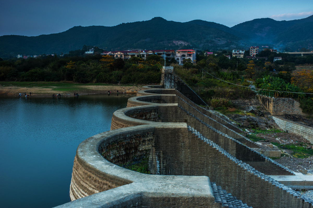 拍摄于莆田萩芦溪外度引水工程 - 十指扣