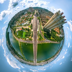 蓝天碧水-锦州全景