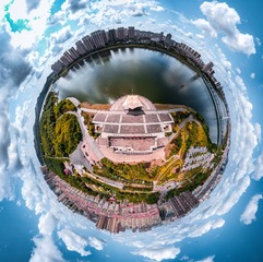 东湖文化广场-锦州全景