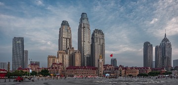 天津站广场-天津