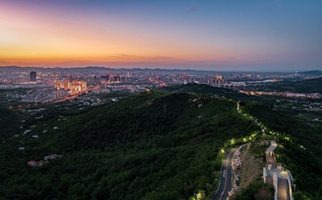 华灯初上-远眺锦州城