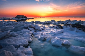 冰海日出-锦州