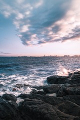 涨潮-锦州湾