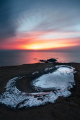 太极无形-锦州湾日出