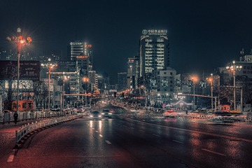 南桥夜晚-锦州