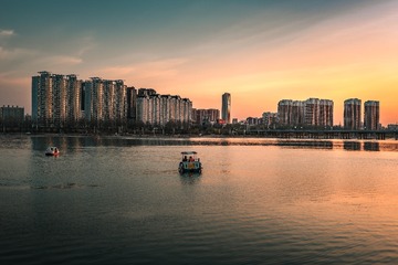 南桥黄昏-锦州