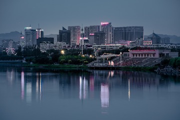 河畔夜色-锦州